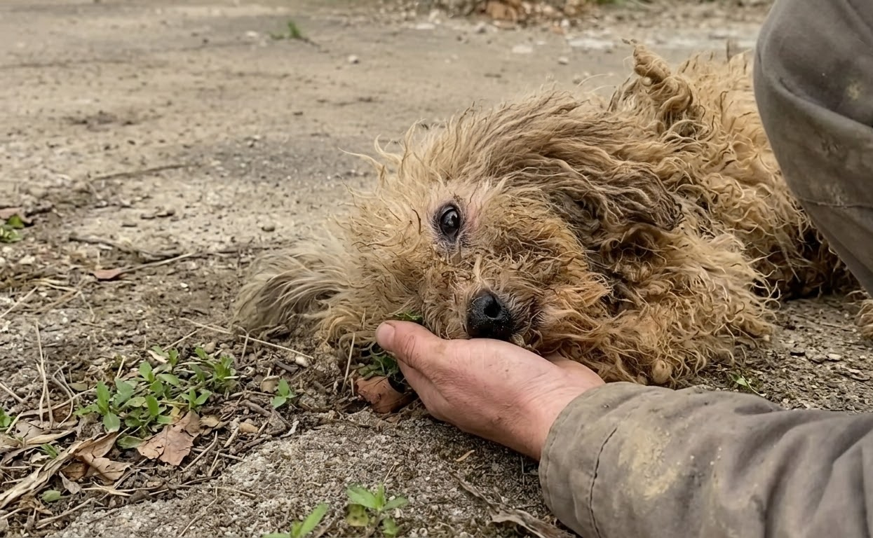 Buried Beneath a Tangled Coat, a Tiny Stray Was Given the Strength to Start Again