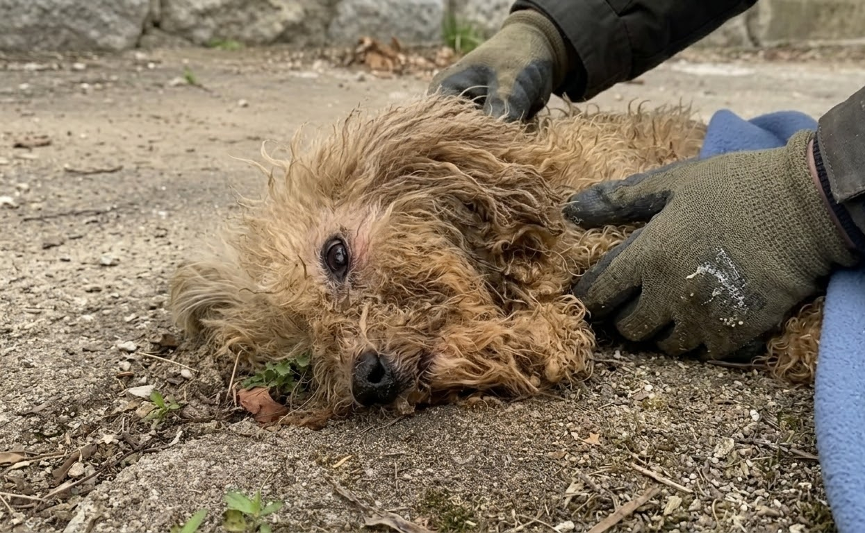Buried Beneath a Tangled Coat, a Tiny Stray Was Given the Strength to Start Again