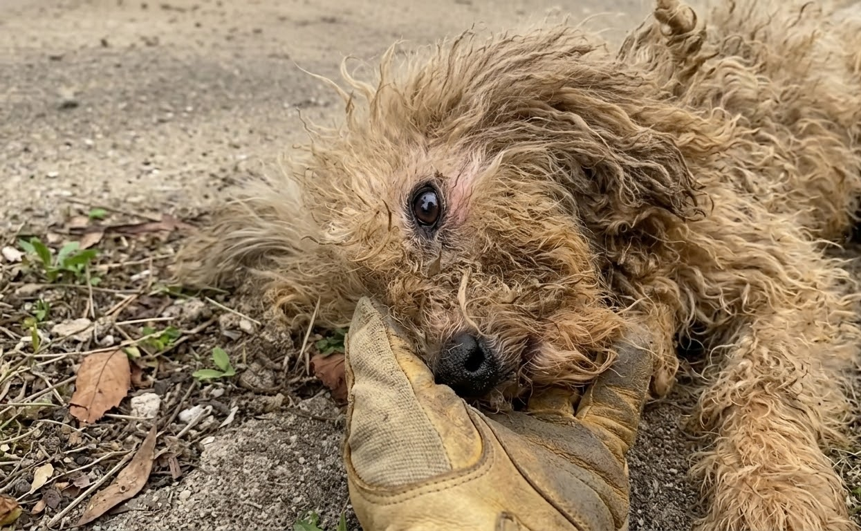 Buried Beneath a Tangled Coat, a Tiny Stray Was Given the Strength to Start Again
