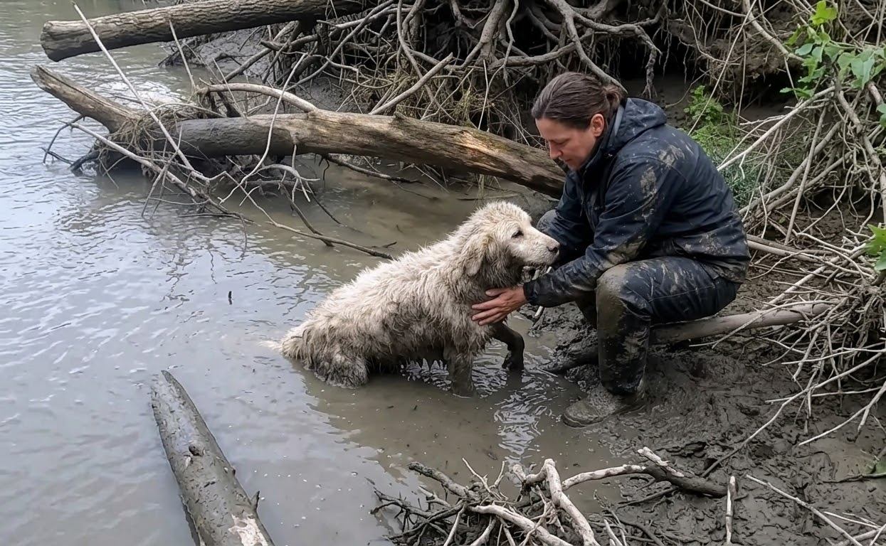 A Faint Cry From the Riverbank Led a Solo Paddler to a Missing Senior Dog