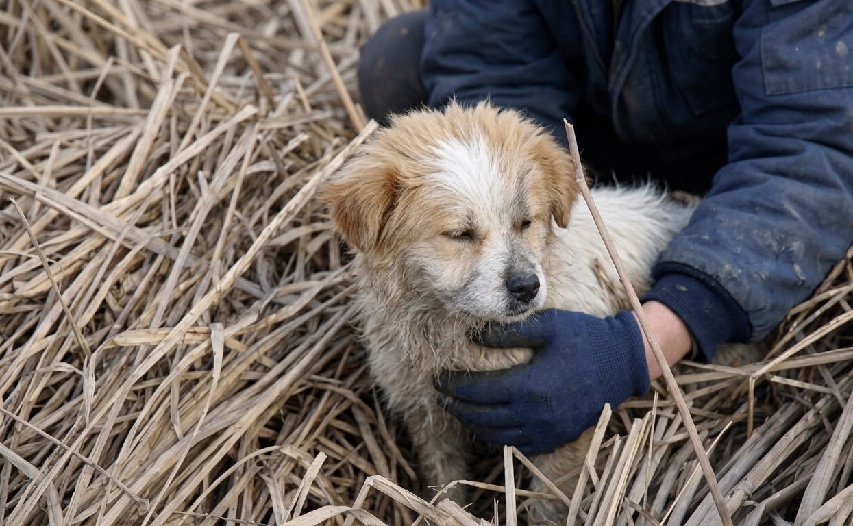 After a Hit-and-Run, an Injured Stray Crossed a River Before Help Finally Found Him