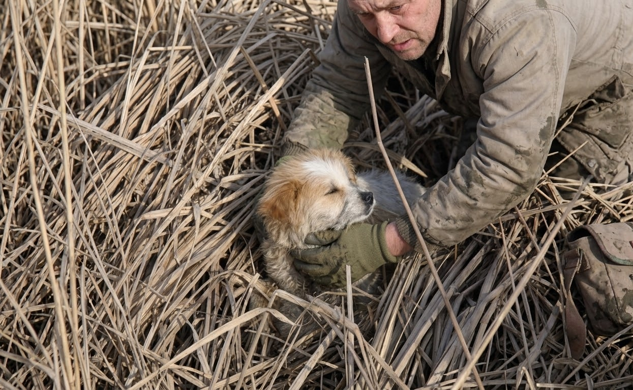 After a Hit-and-Run, an Injured Stray Crossed a River Before Help Finally Found Him