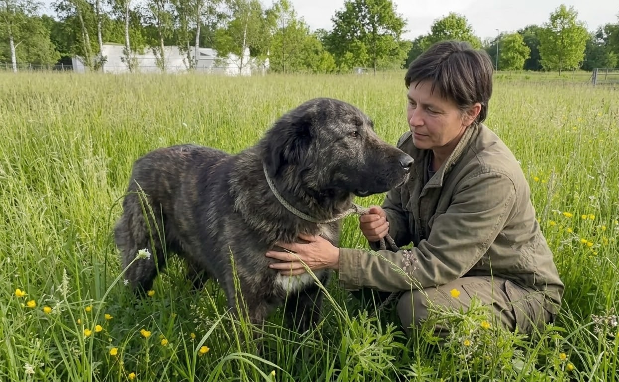 Kango Kept Running From Every Helping Hand Until One Rescuer Earned His Trust