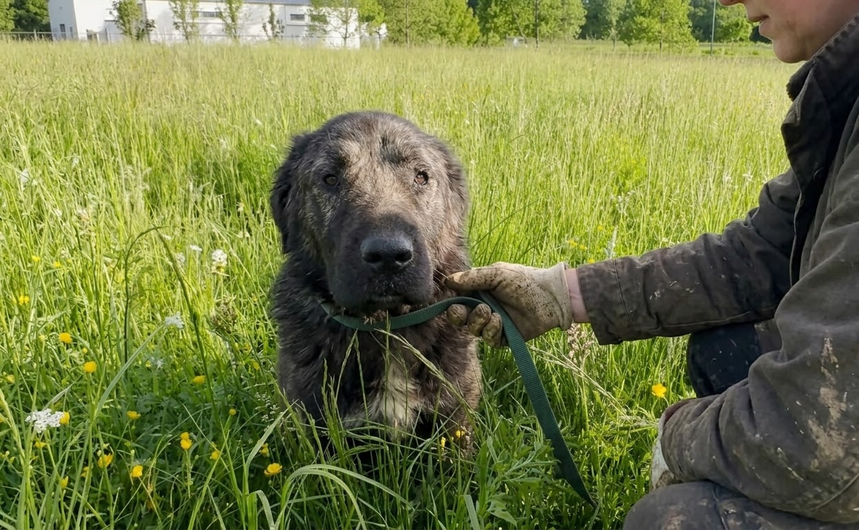 Kango Kept Running From Every Helping Hand Until One Rescuer Earned His Trust