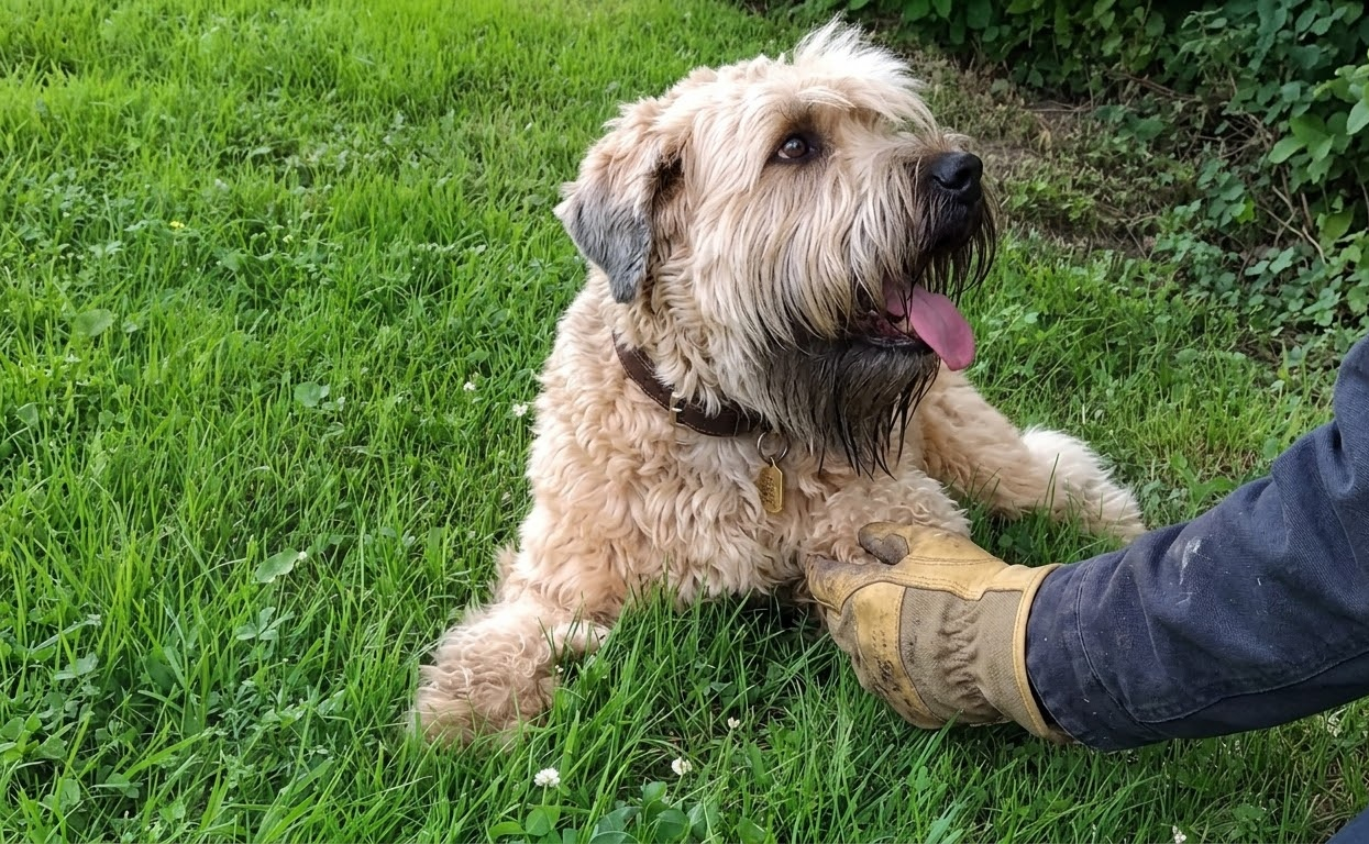 Gulli Followed a Scent Into a Flooded Ditch and Found a Puppy Running Out of Time