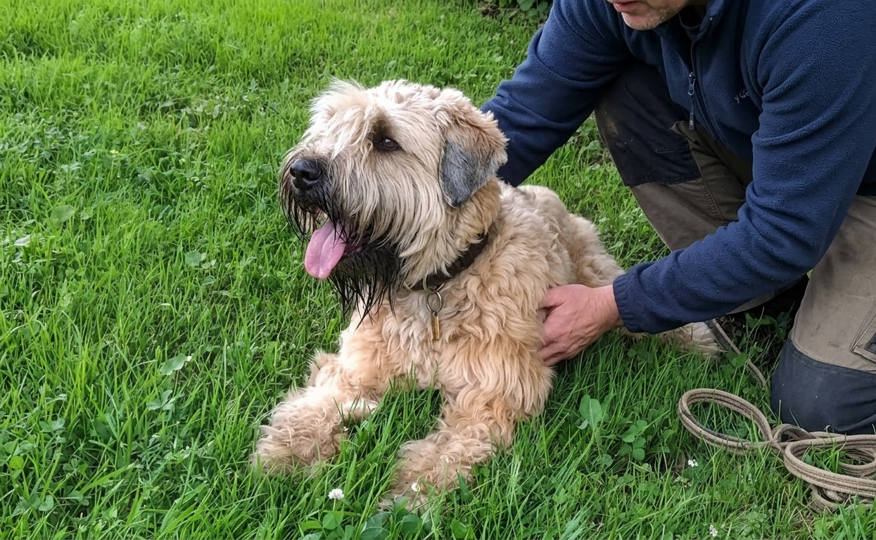 Gulli Followed a Scent Into a Flooded Ditch and Found a Puppy Running Out of Time