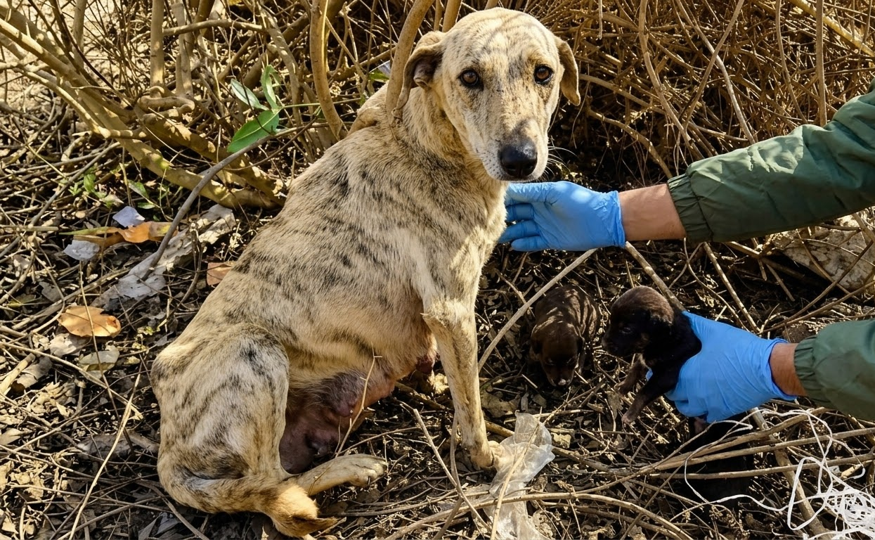 The Stray Who Saved Every Scrap for the Family Waiting in Hiding