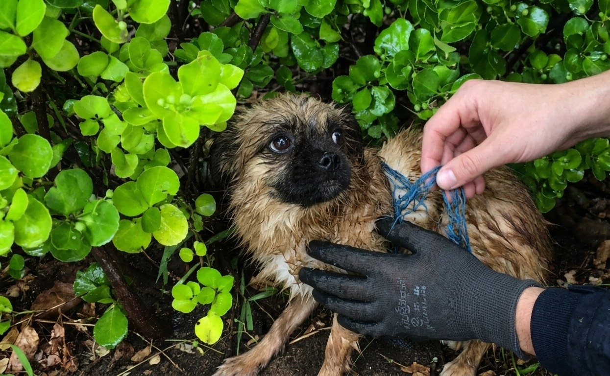 A Frightened Street Dog Fought Off Help Until Patience Gave Her a New Life