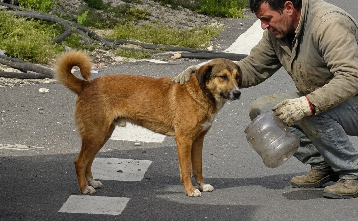 After Weeks Trapped Inside a Plastic Jar, a Starving Stray Finally Found Safety