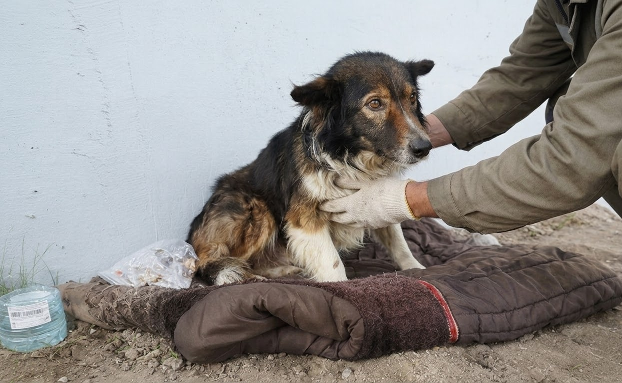 Too Weak to Eat in the Bitter Cold, He Still Found the Strength to Begin Again