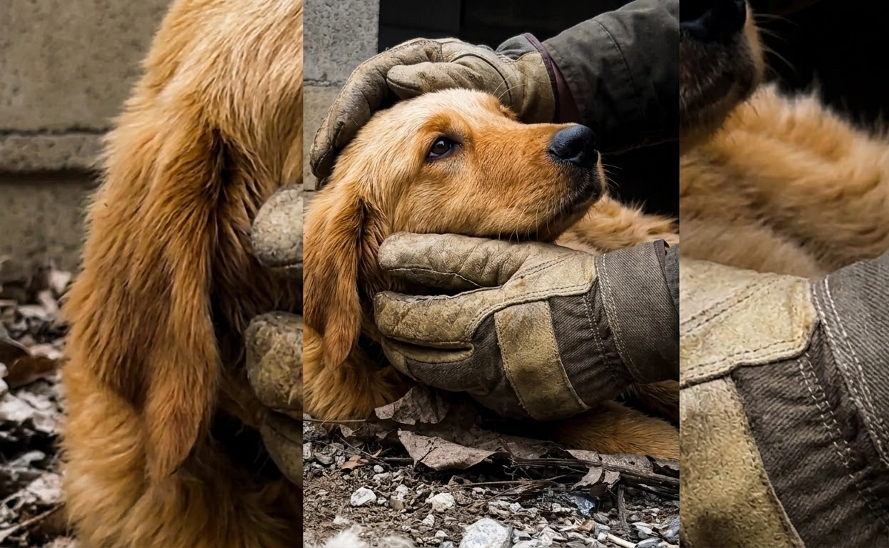 Gentle Was Running Out of Time, but She Never Stopped Protecting Her Puppies