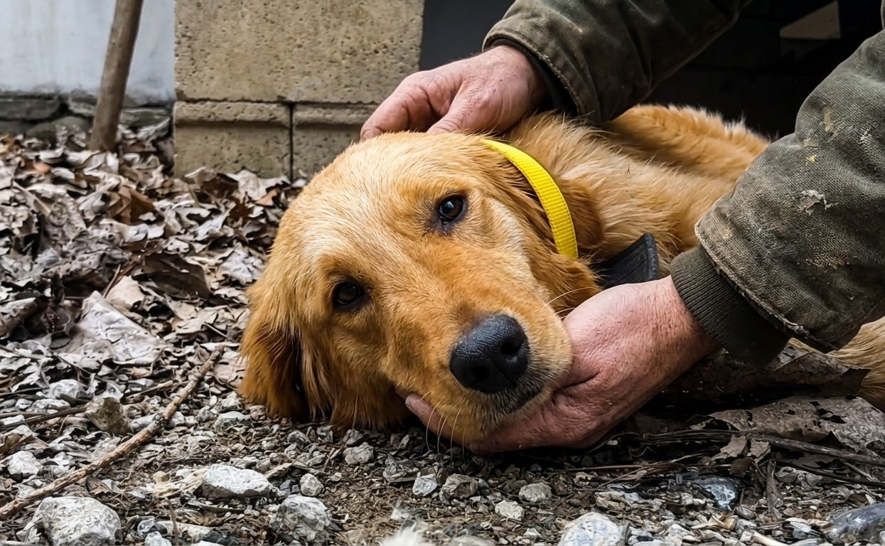 Gentle Was Running Out of Time, but She Never Stopped Protecting Her Puppies