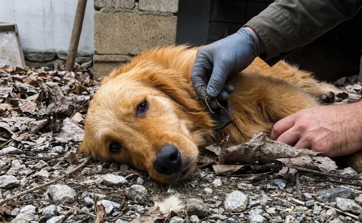 Gentle Was Running Out of Time, but She Never Stopped Protecting Her Puppies