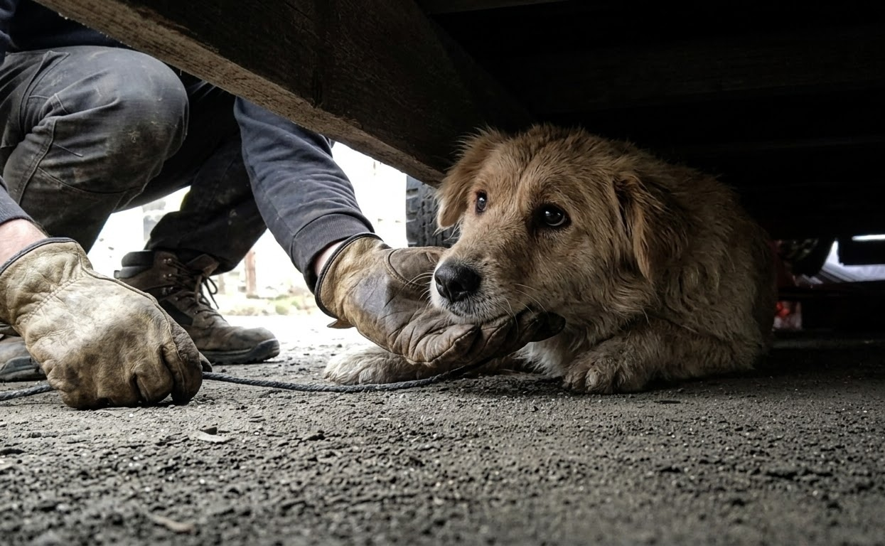 Clarabelle Hid Beneath Concrete Until a Rescuer Crawled Into the Darkness After Her