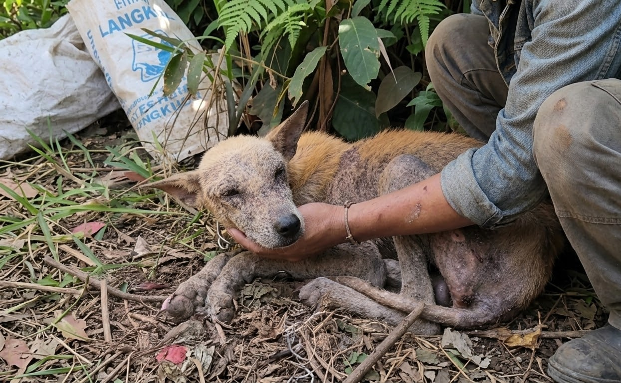 After Three Years on a Chain, She Had to Learn That Human Hands Could Be Gentle