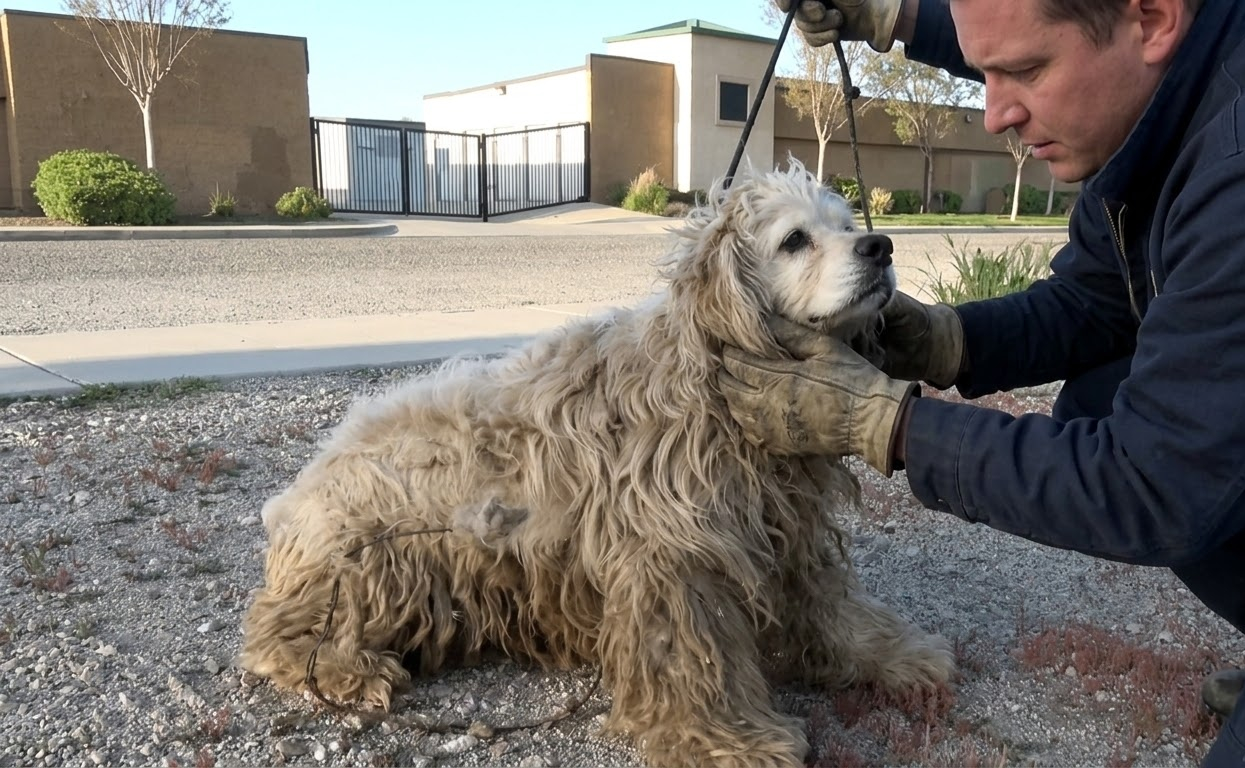 After Seven Months in the Desert, a Dog’s Painful Burden Was Finally Lifted