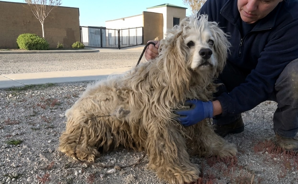 After Seven Months in the Desert, a Dog’s Painful Burden Was Finally Lifted