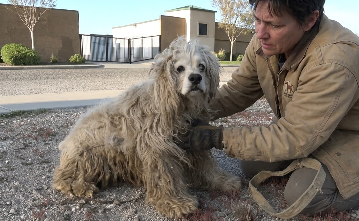 After Seven Months in the Desert, a Dog’s Painful Burden Was Finally Lifted