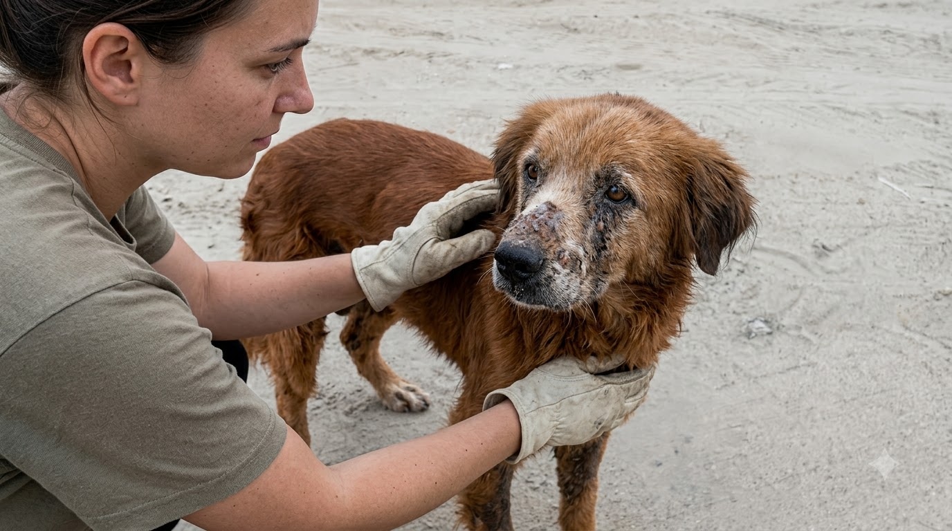 Pax Was Barely Recognizable When a Rescuer Reached the Border