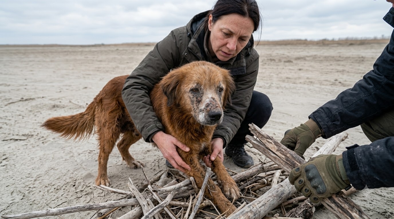 Pax Was Barely Recognizable When a Rescuer Reached the Border