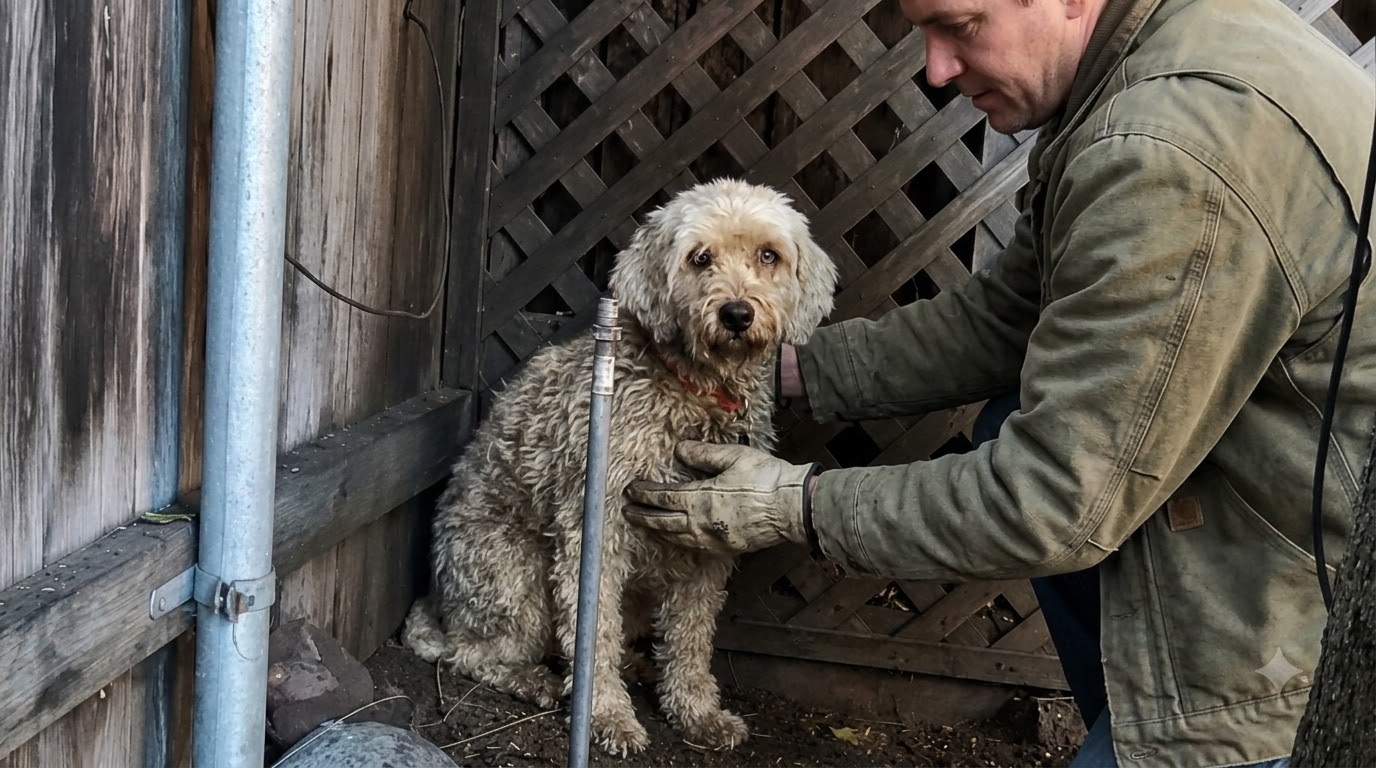 The Frightened Little Poodle Who Finally Stopped Running