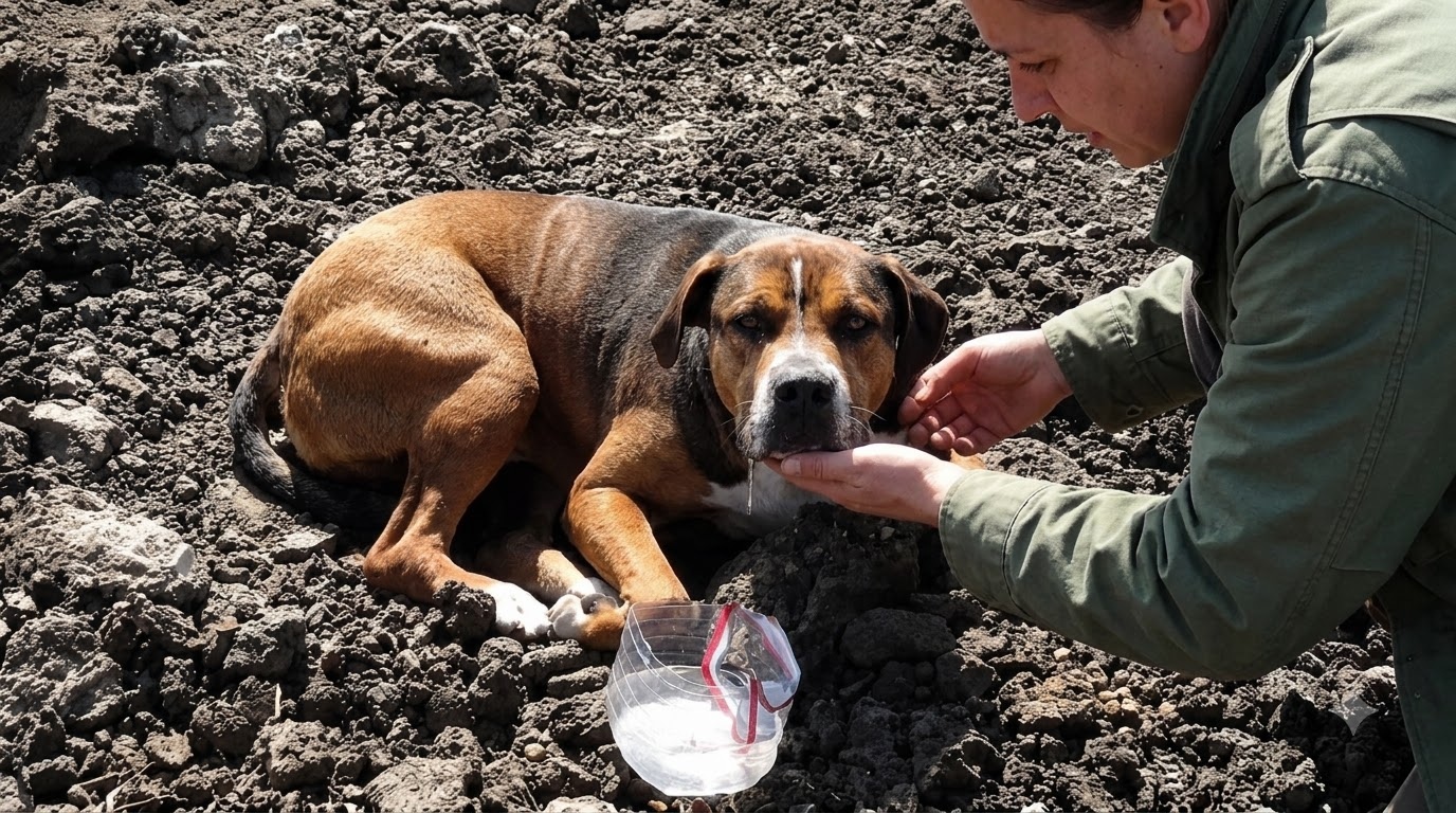 The Little Dog Who Waited for Someone to Hear Her
