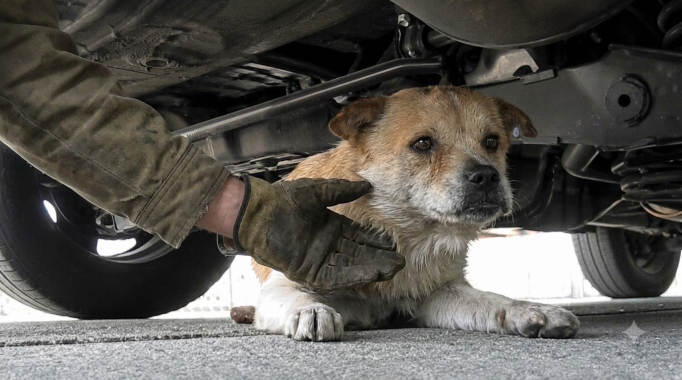 The Pit Bull Who Couldn’t Take One More Step Until Help Came to Him