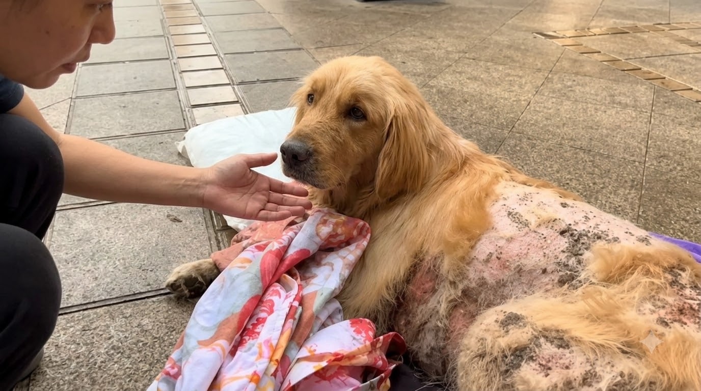 The Senior Golden Retriever Who Chose to Keep Fighting