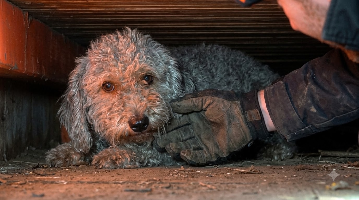 When One Junkyard Dog Was Caught, Her Brother Came Back for Her