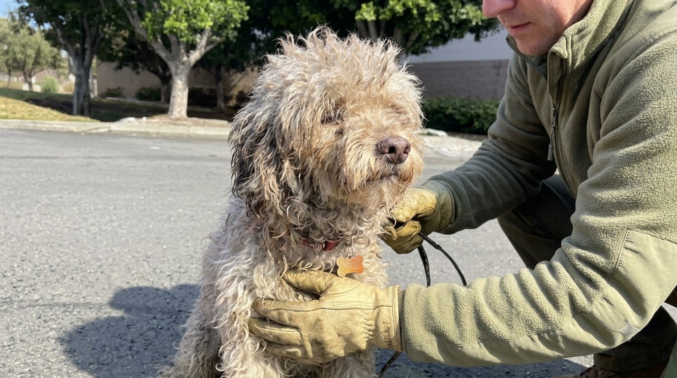 Oakley Ran Through the Dark Until One Rescuer Let Her Set the Pace