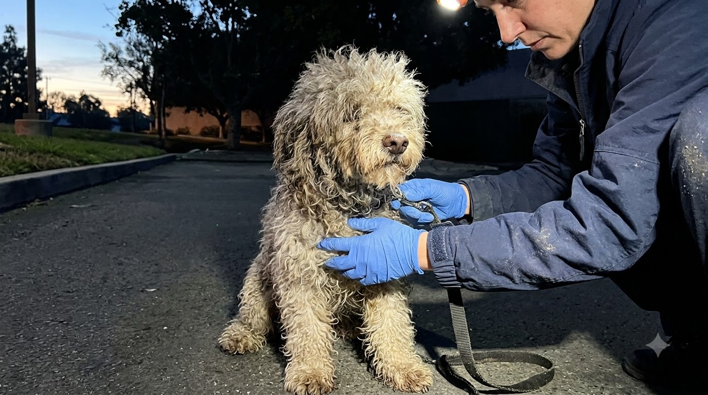 Oakley Ran Through the Dark Until One Rescuer Let Her Set the Pace