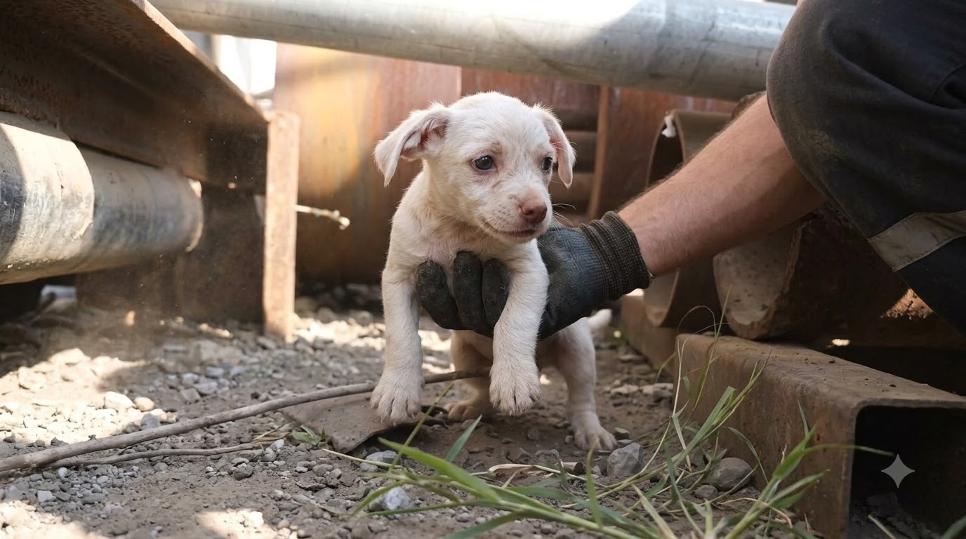 Rescuers Expected a Mother Dog—Instead, a Devoted Father Stepped Forward