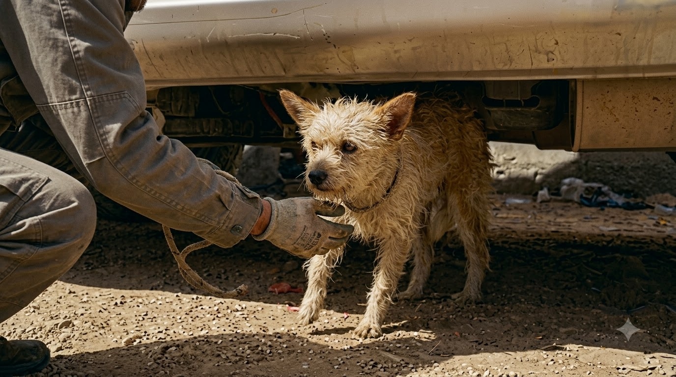 Dandy’s Last Night on the Street Ended Beneath a Parked Car