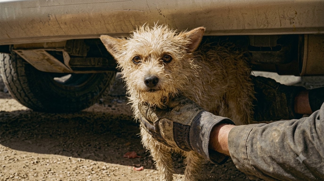 Dandy’s Last Night on the Street Ended Beneath a Parked Car