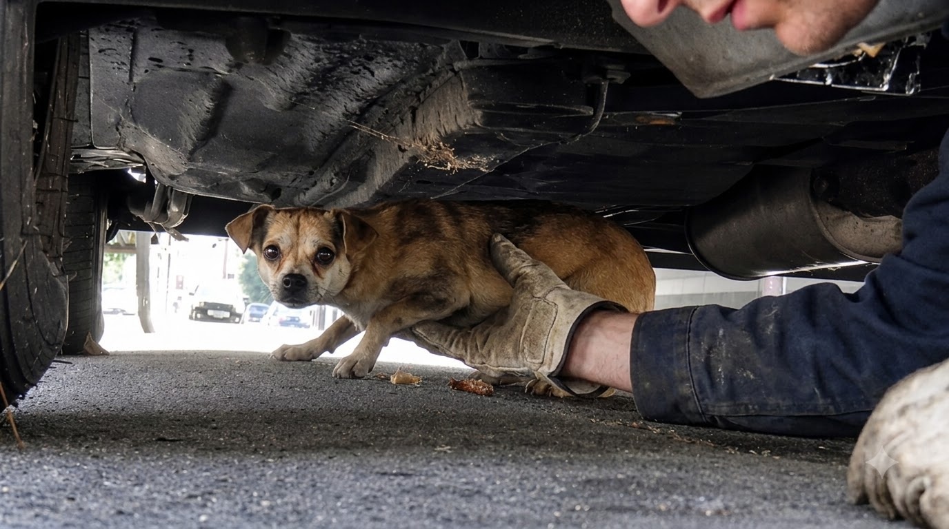 A Single Beep Sent a Frightened Lost Dog Back to Her Family