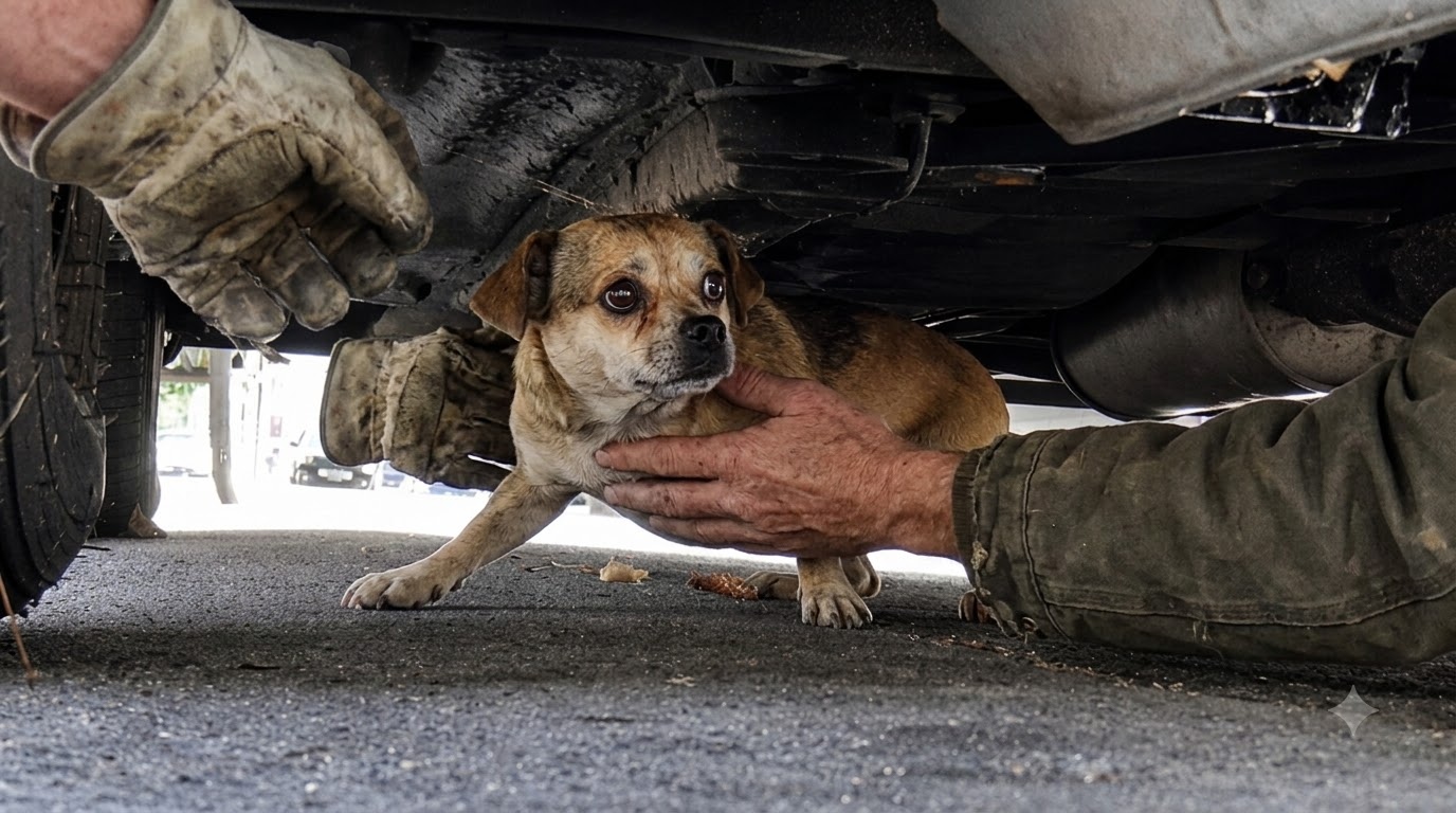 A Single Beep Sent a Frightened Lost Dog Back to Her Family