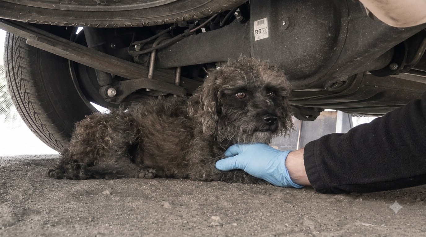 Petunia Would Not Leave the Parking Lot Until Her Tiny Secret Was Safe