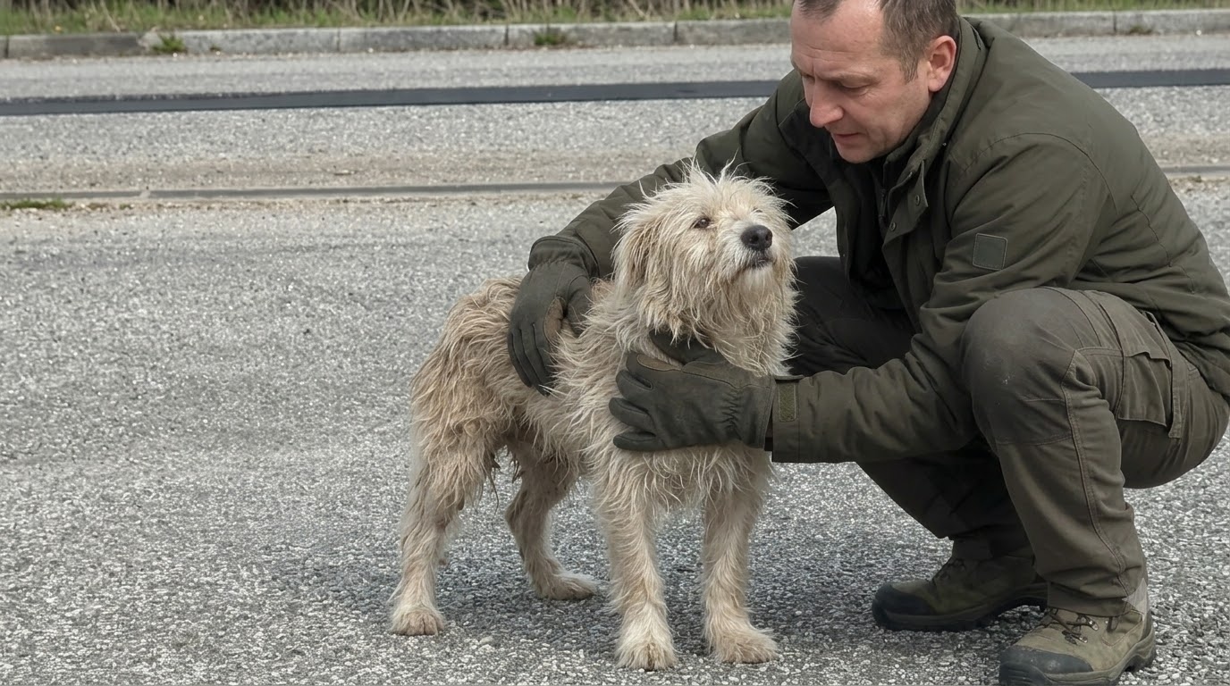 The Terrier Who Kept Running Until Patience Finally Reached Him