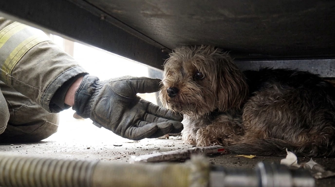 The Gap Beneath a Gas Station Tank Became a Yorkie’s Trap
