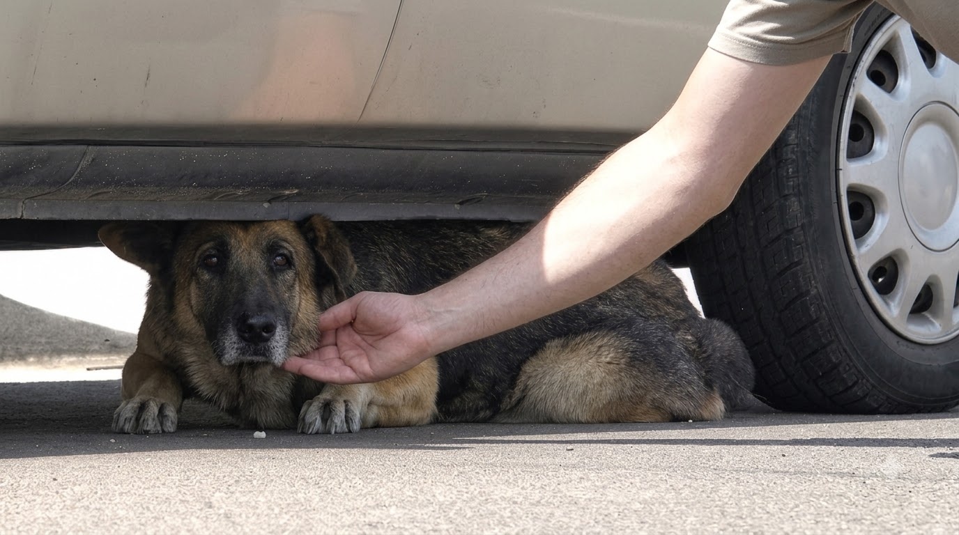Amelia Traded a Hiding Place Beneath a Van for a Peaceful New Life