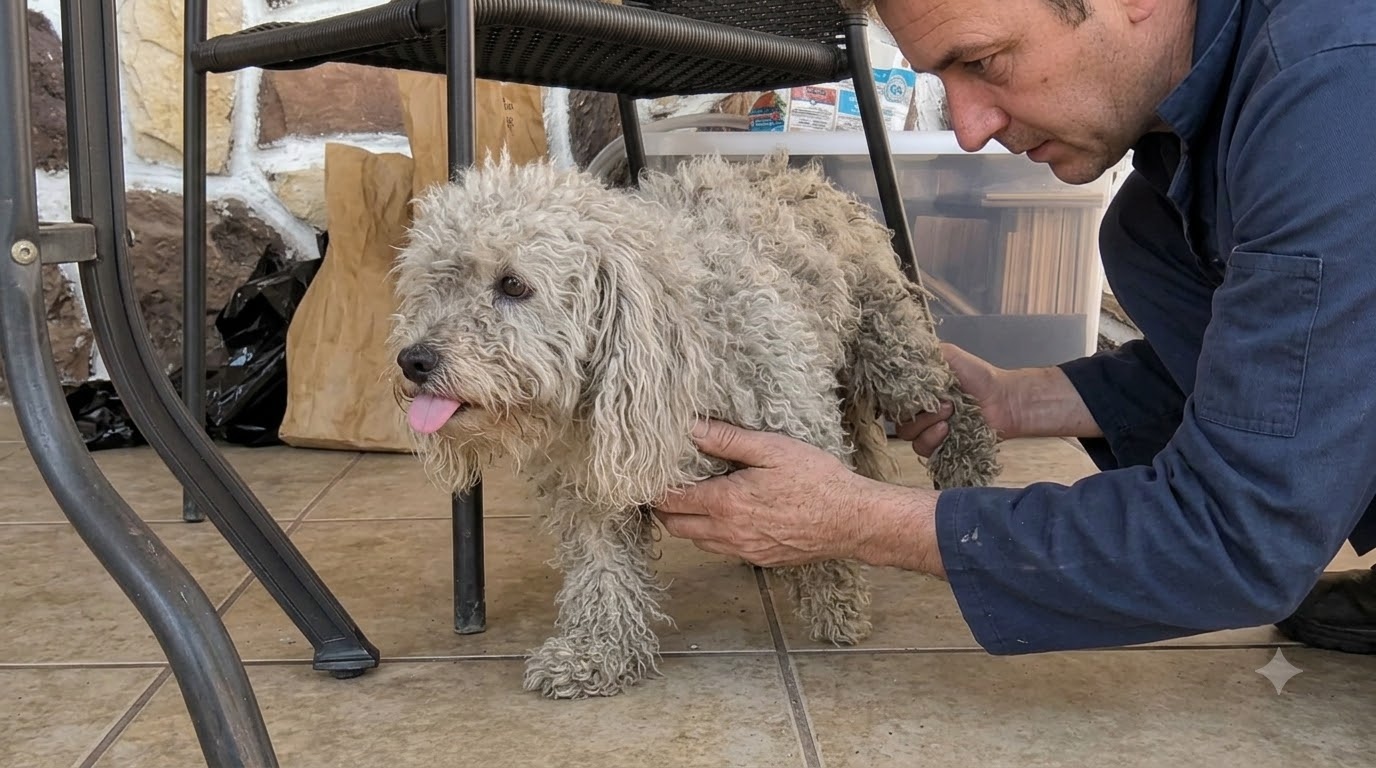 Kona Waited Months on a Porch Before Trusting One Gentle Touch