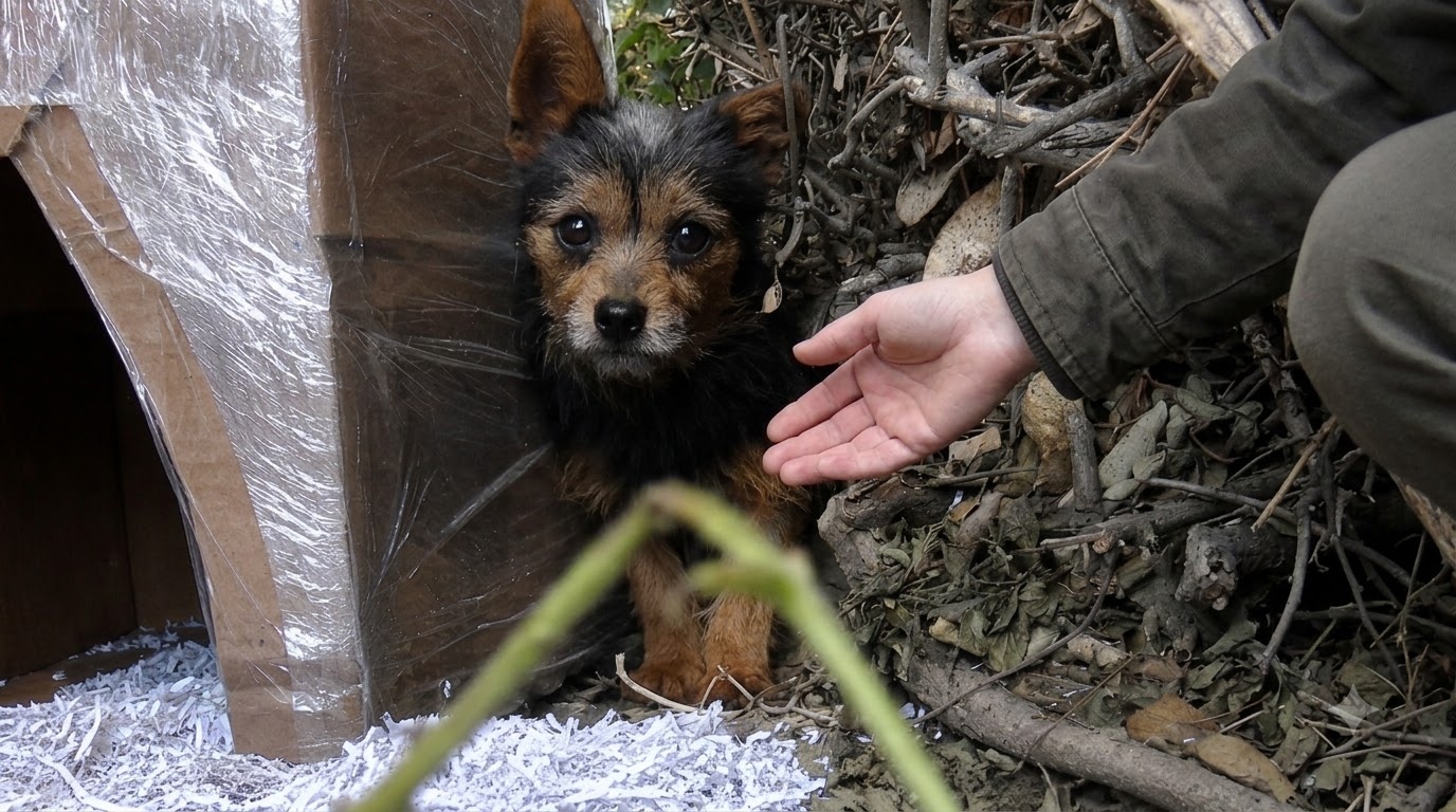 Three Months in a Recycling Yard Ended With Two Terriers Leaving Together