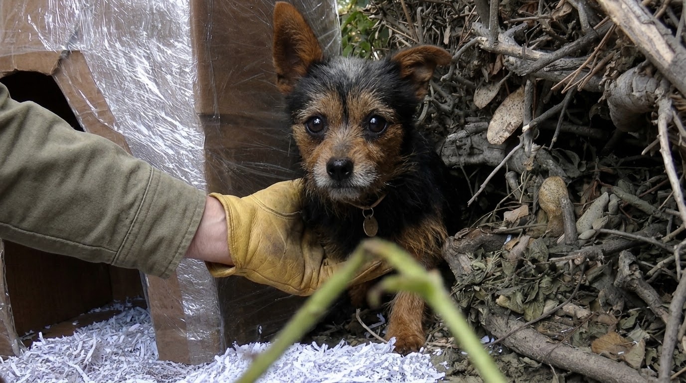 Three Months in a Recycling Yard Ended With Two Terriers Leaving Together