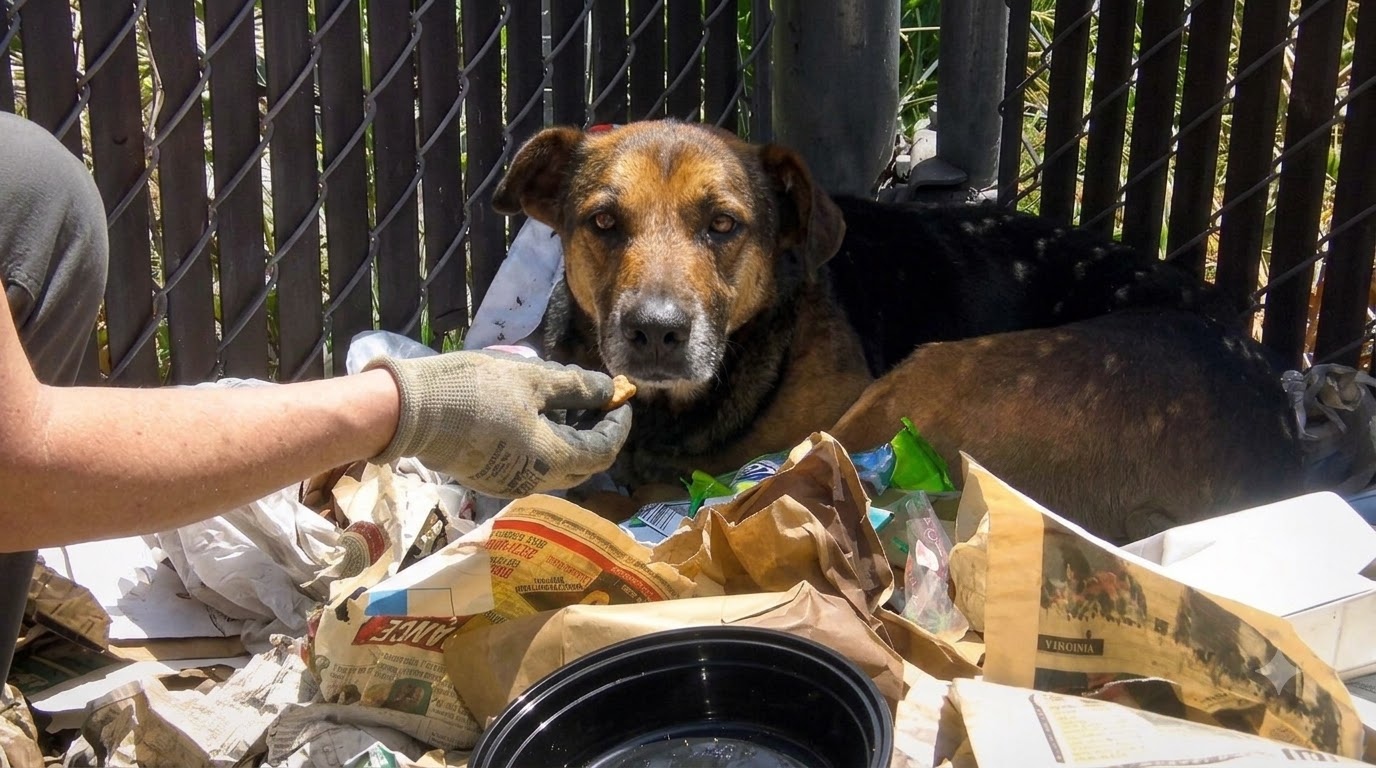 Chico Was Too Afraid to Walk Away—So His Rescuer Carried Him