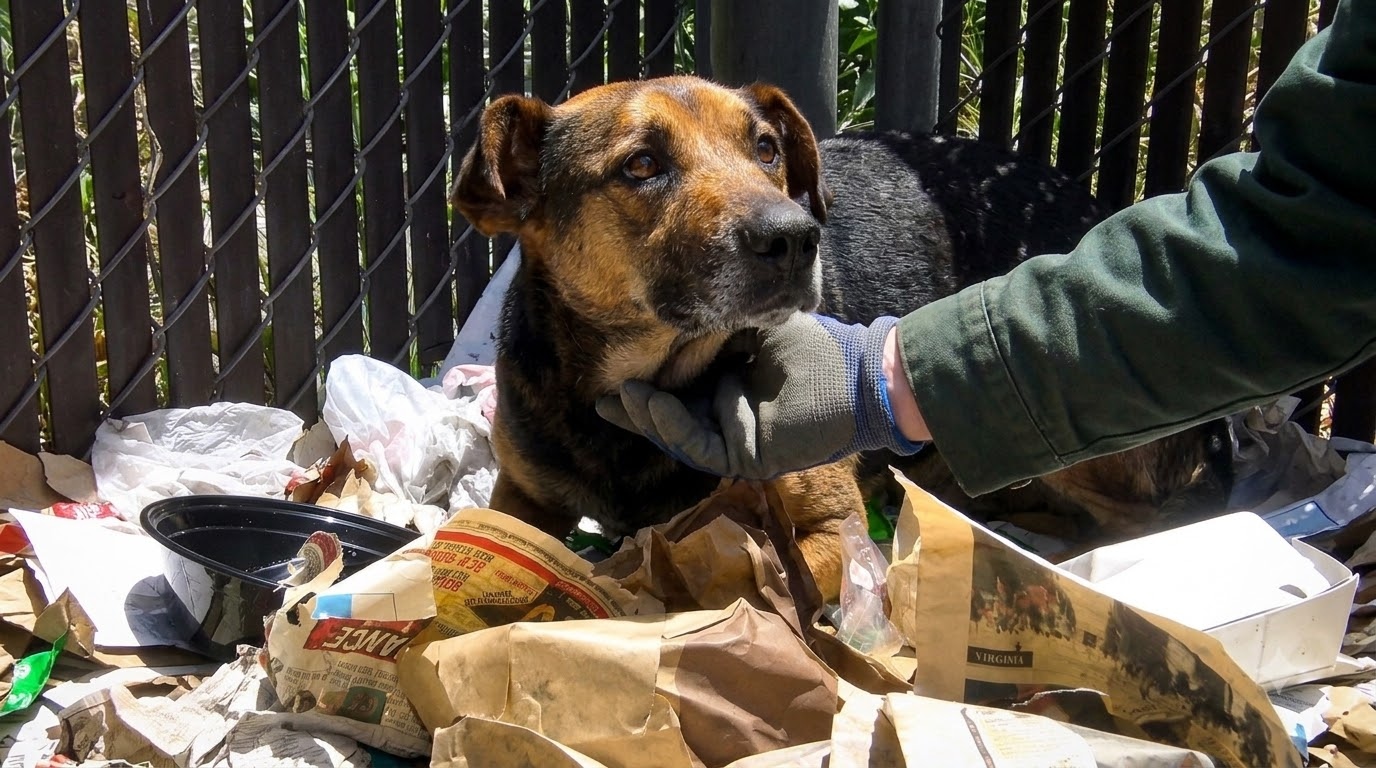 Chico Was Too Afraid to Walk Away—So His Rescuer Carried Him