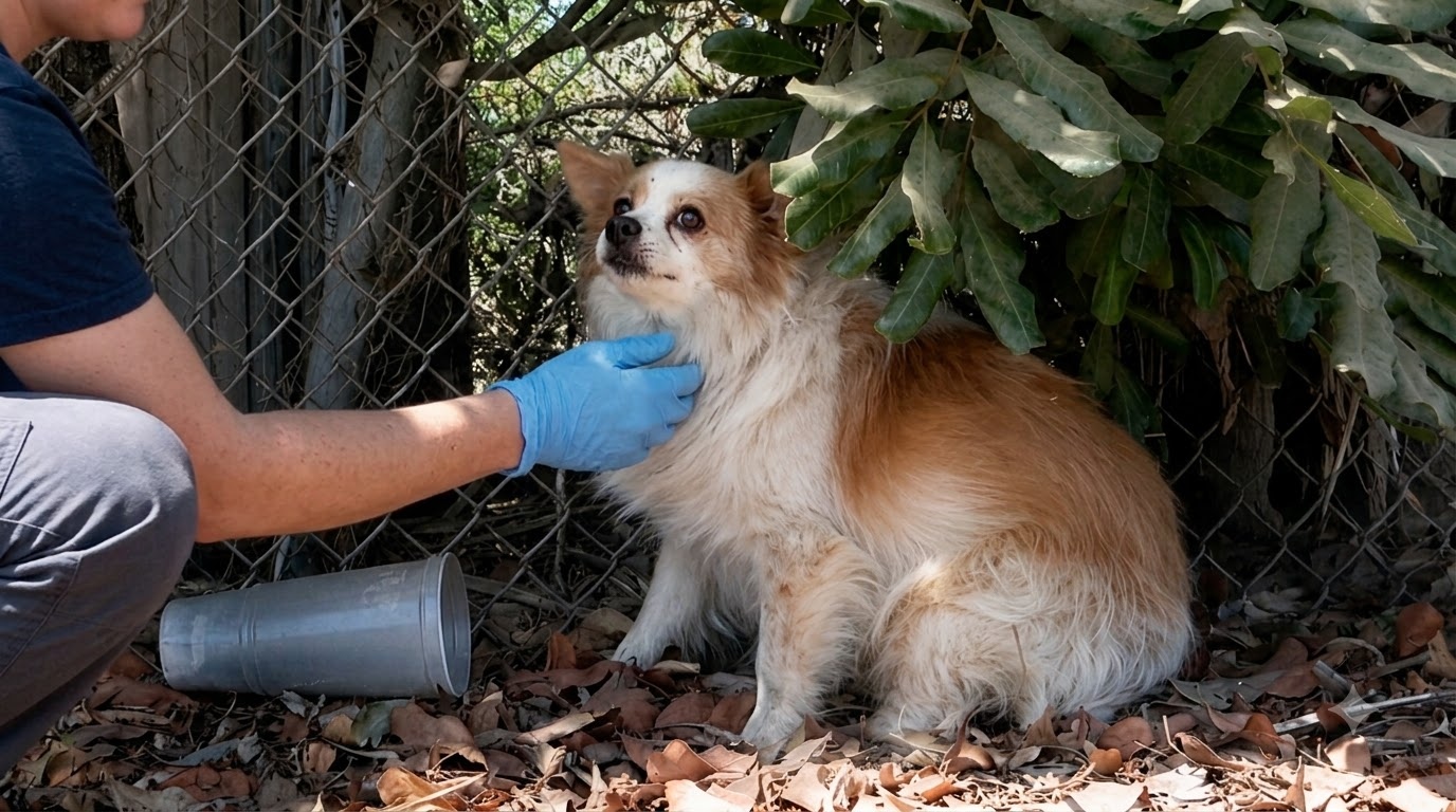 Oliver Hid Beneath a Rusted Car Until Hunger Gave Trust a Chance