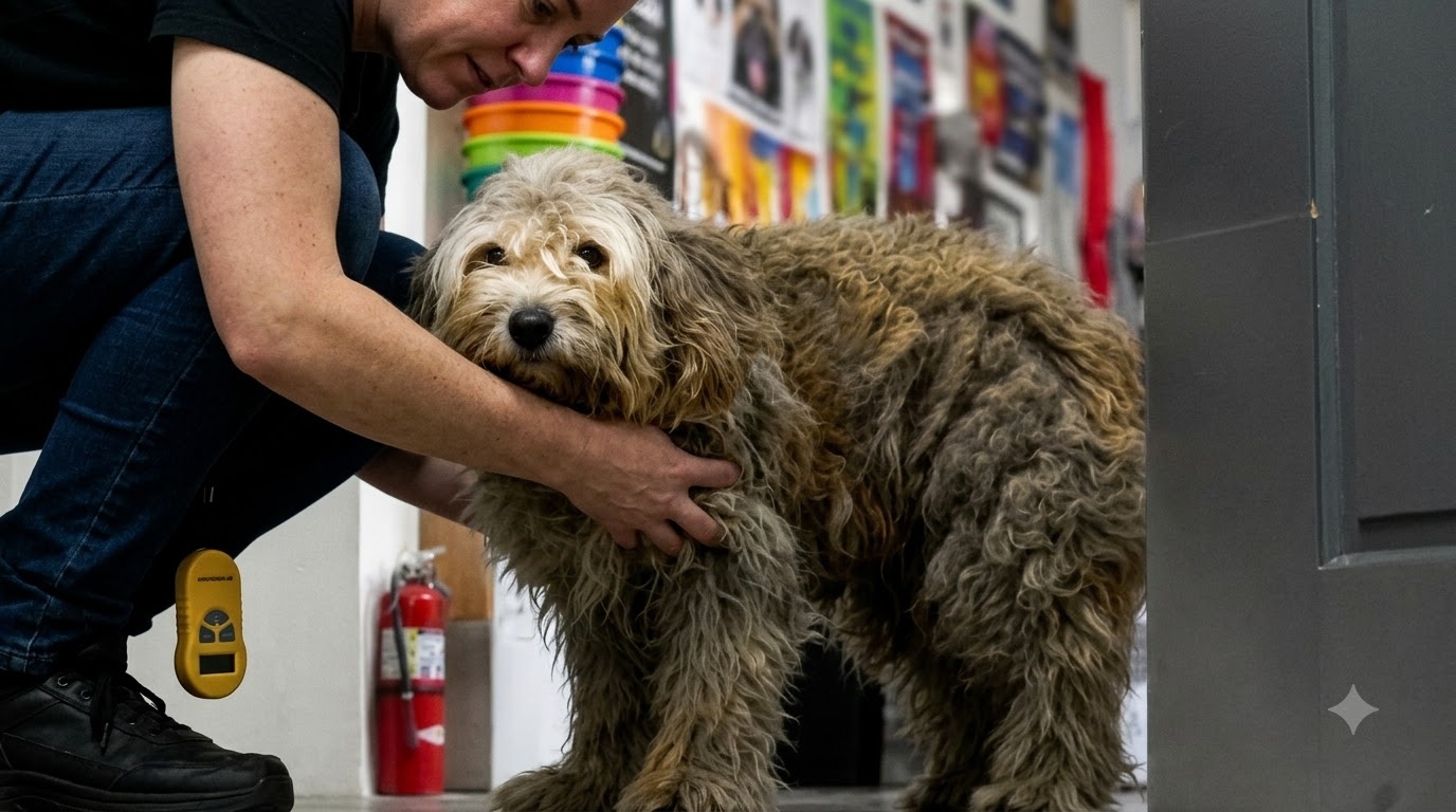 French Fry Waited Through Two Months of Heat Before Help Finally Arrived
