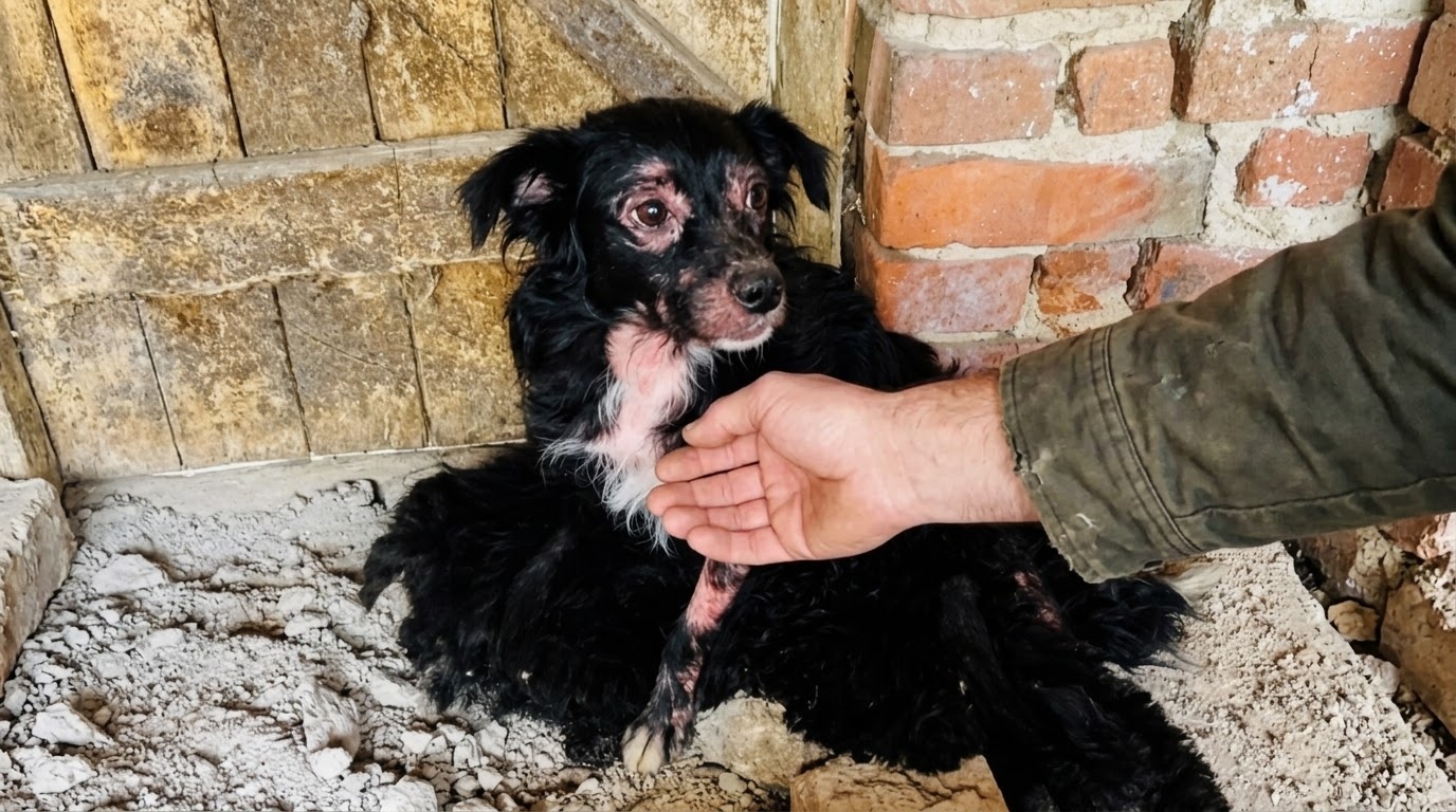 She Was Barely Strong Enough to Nurse, but Five Puppies Still Needed Her