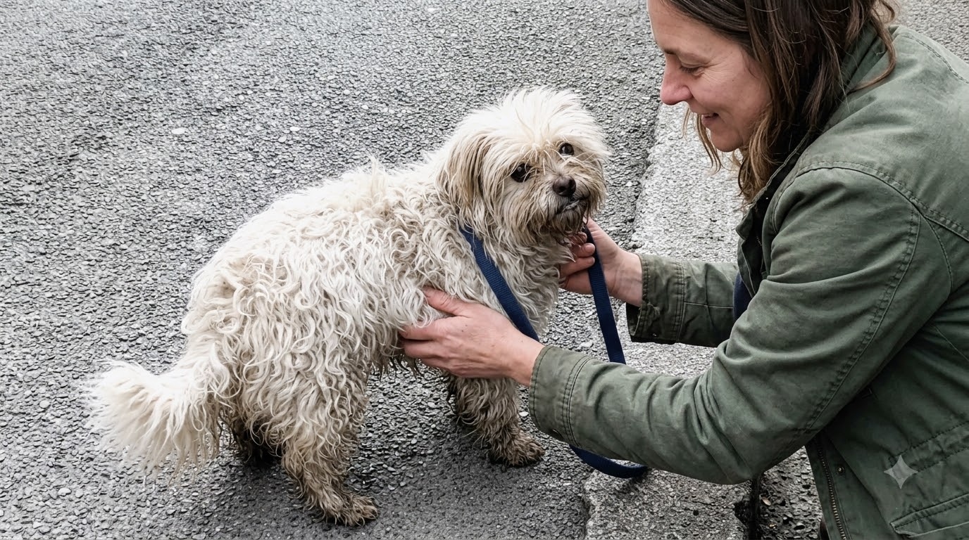 The Limping Stray Who Still Smiled Whenever Someone Called