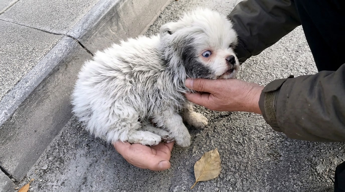 The Tiny Puppy Who Found the Strength to Push Forward